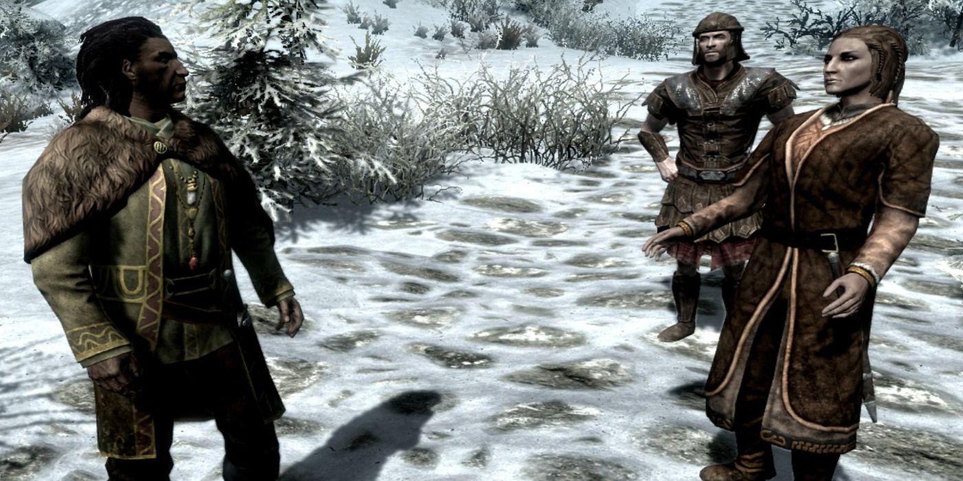 Elder Scrolls 10 Weirdest Encounters Plautis and Salonia Skyrim