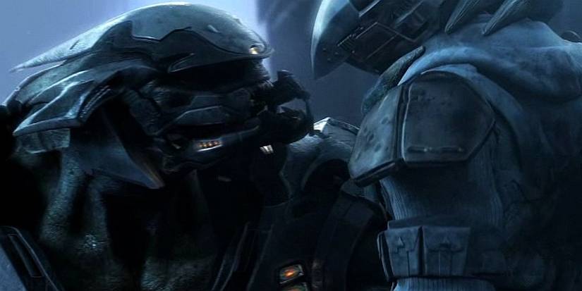 Halo Wars Elite Choking Human Cutscene