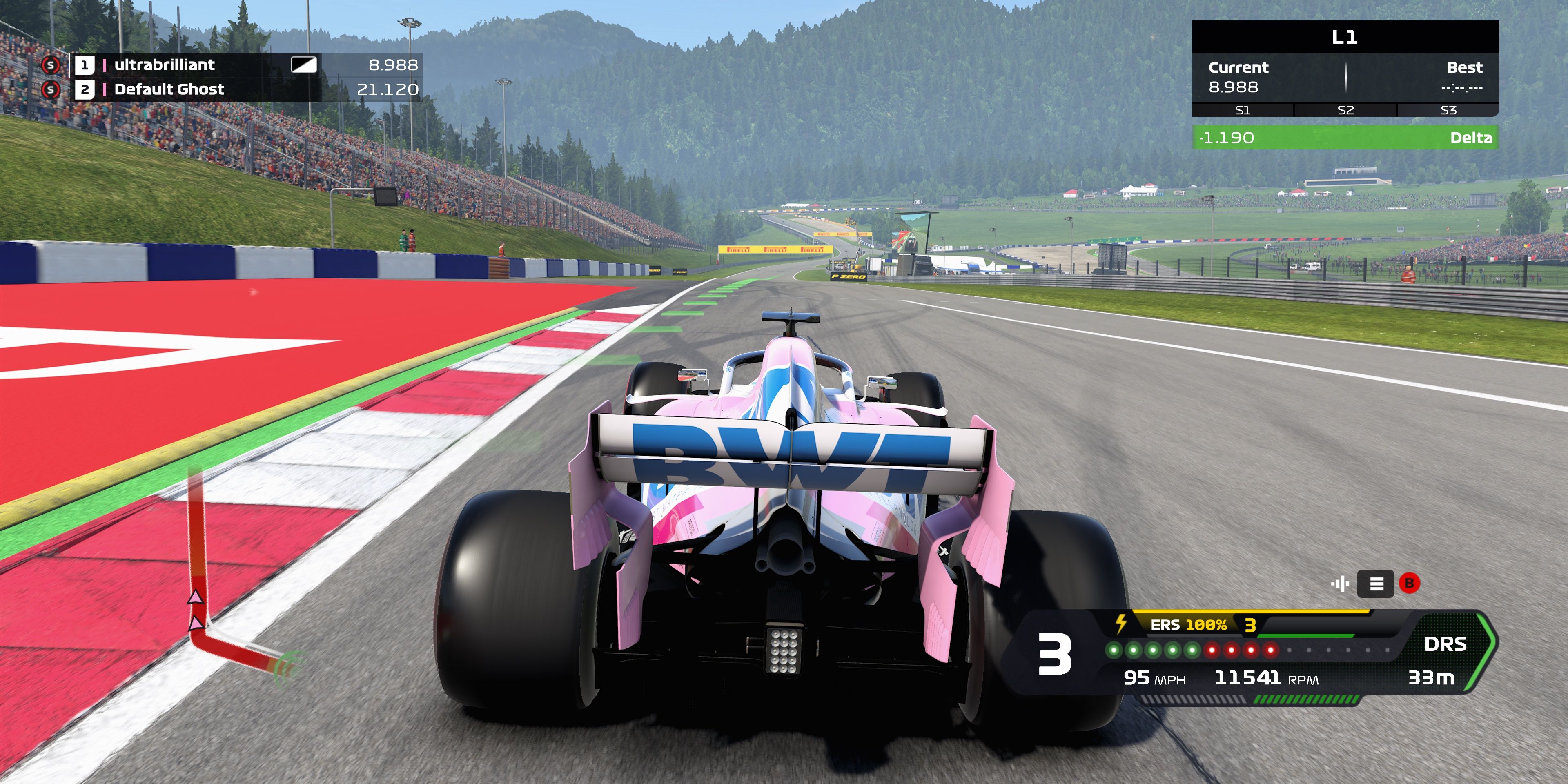 Gameplay of F1 2020