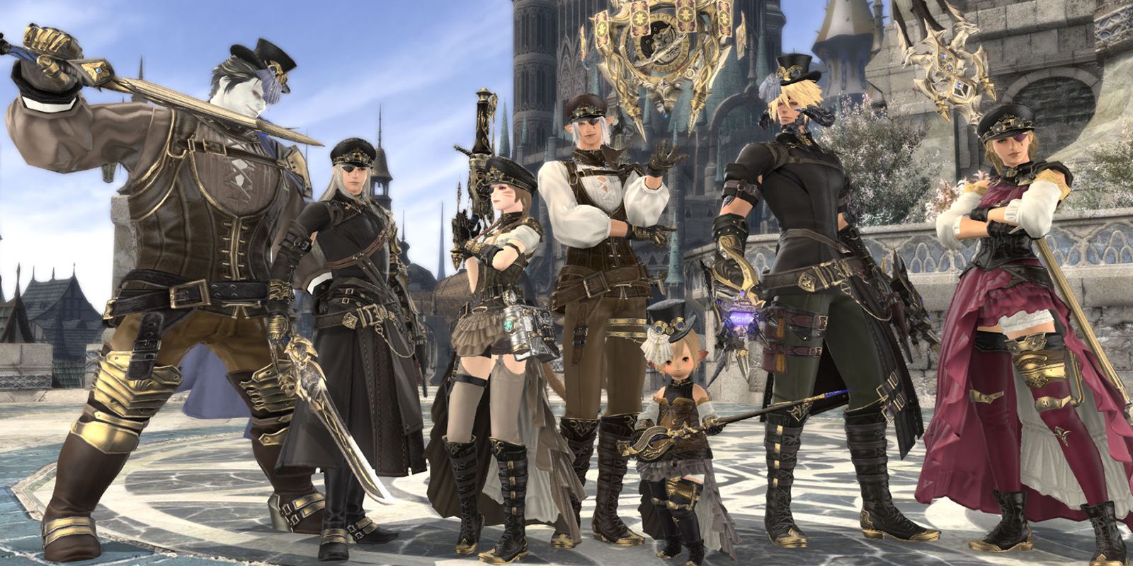 FF14 White Mage Group