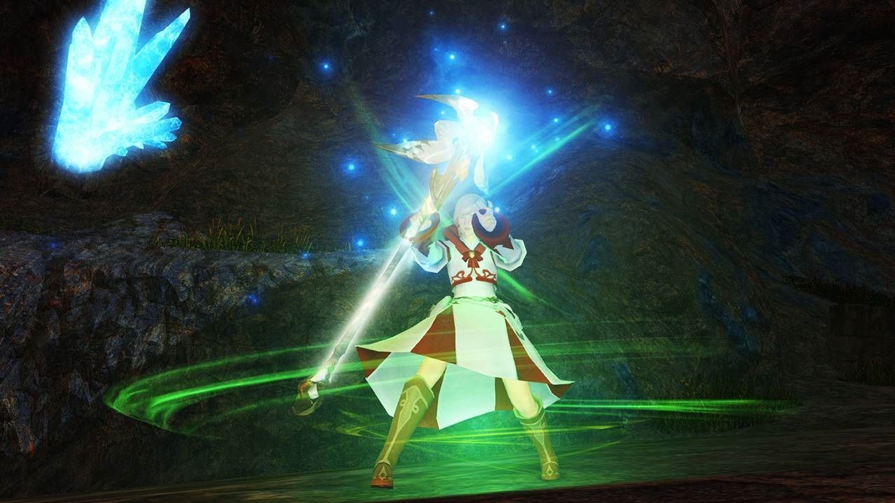 FF14 White Mage Spell Cast