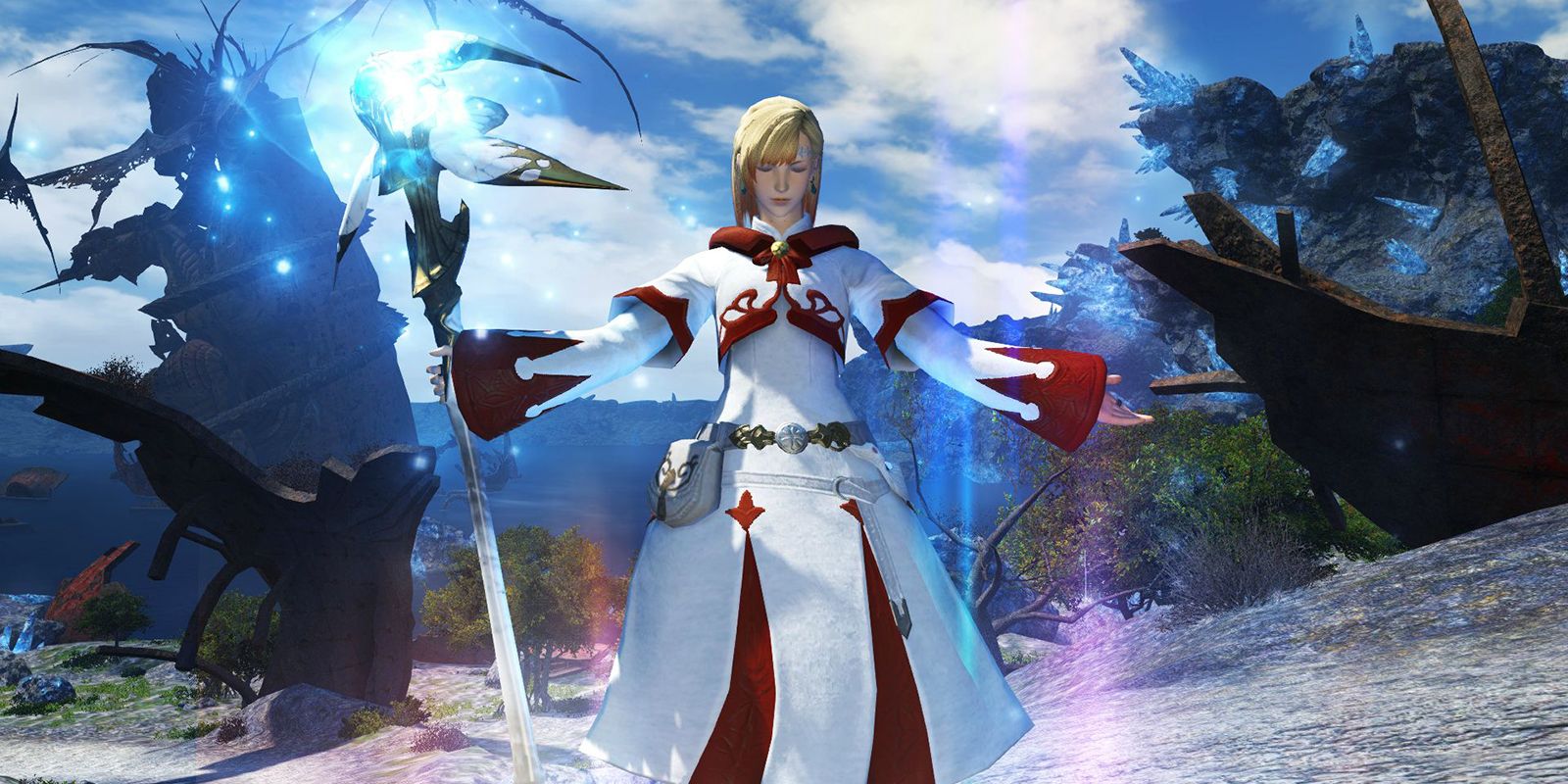 Final Fantasy 14 Mage White