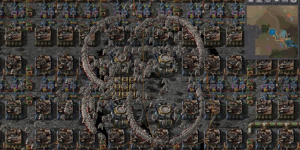 Factorio Construction Bots