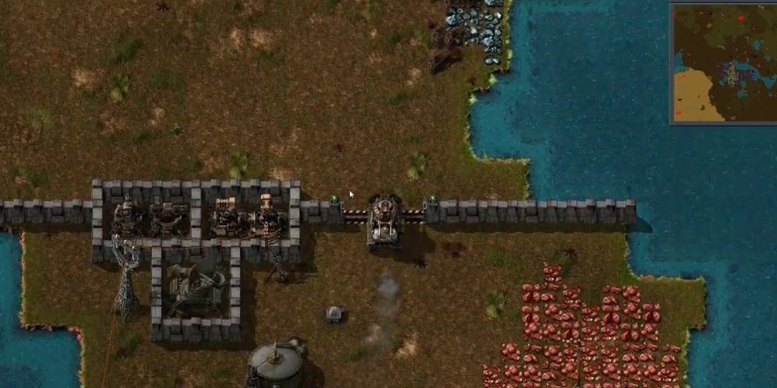 Factorio Attacking Biter Nests