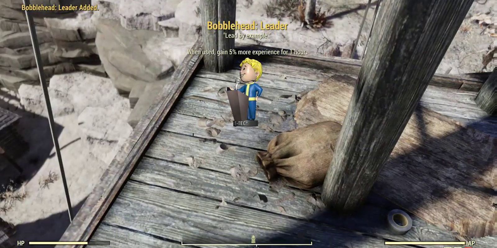 Fallout 76 Leader Bobblehead