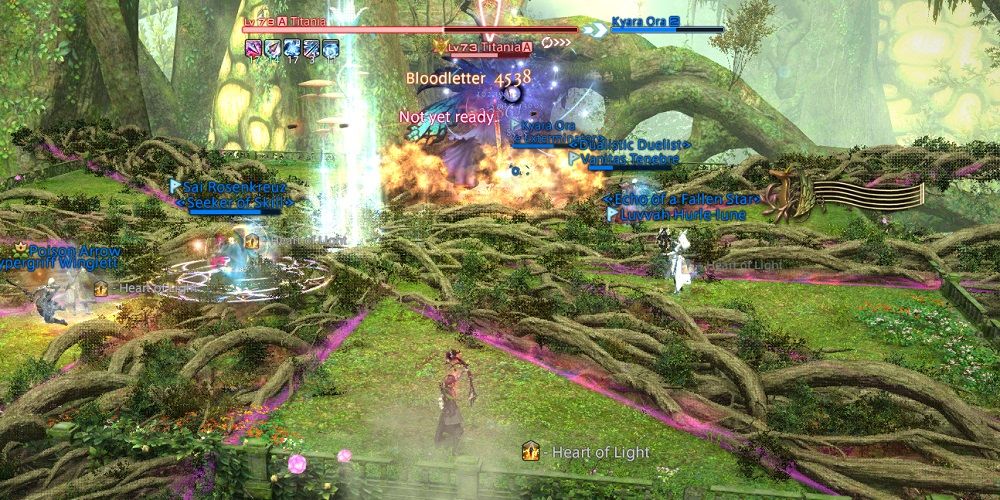 Final Fantasy 14 Dancing Plague Trial Titania Phase 2