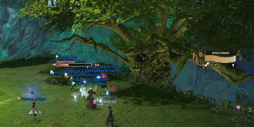 Final Fantasy 14 Dancing Plague Trial Titania Phase 3