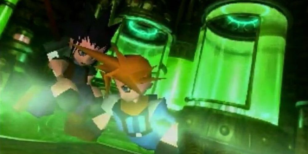 Final Fantasy 7 hidden zack and cloud cutscene