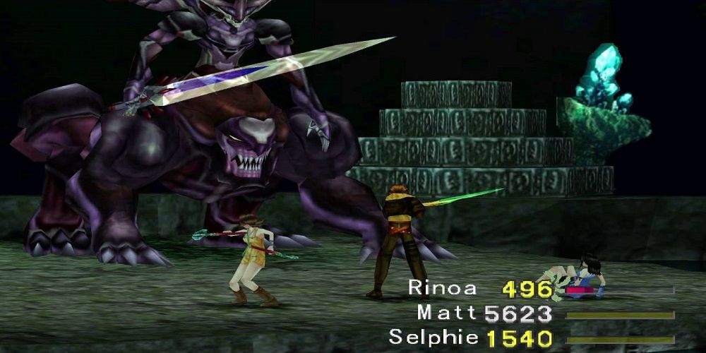 Final Fantasy 8 Ultima Weapon Battle