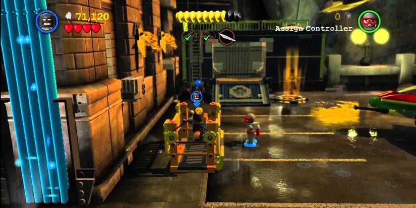 Finding a level in Lego Batman 2
