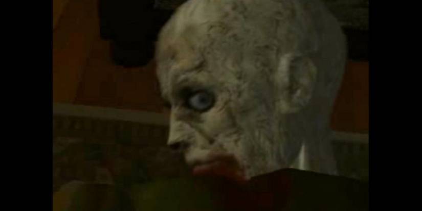 First Zombie Resident Evil PlayStation