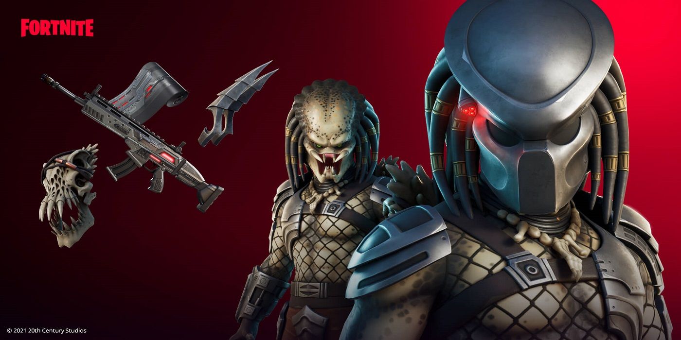 The Predator Has Officially Joined Fortnite