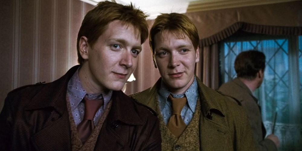 Fred and George Weasley in Harry Potter