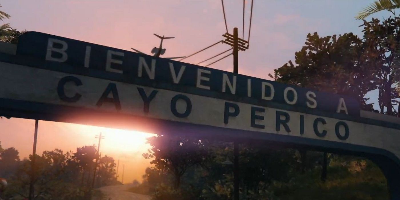 Welcome to Cayo Perico sign