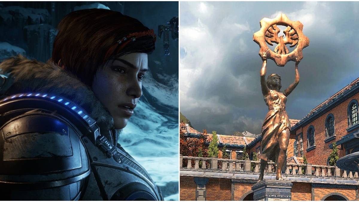 Gears Of War 5 Kait and COG logo