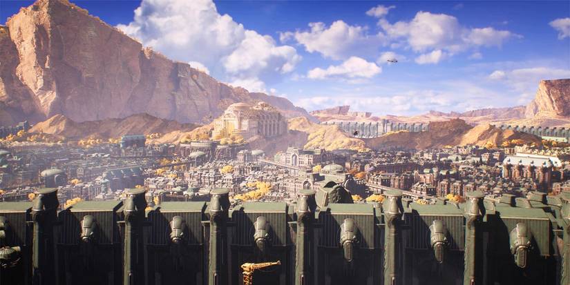 Gears of War COG Capitol skyline