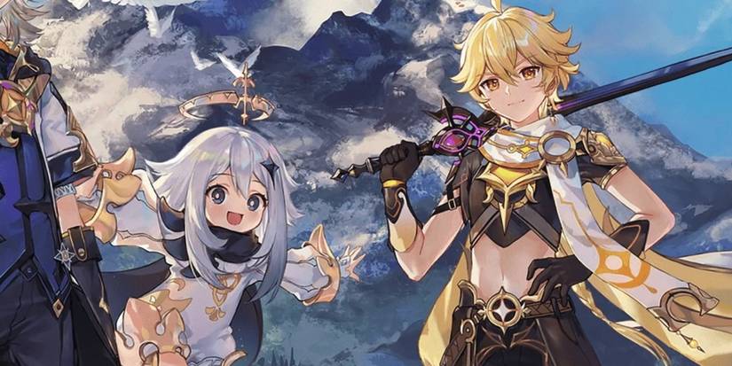 Genshin Impact Traveler Paimon