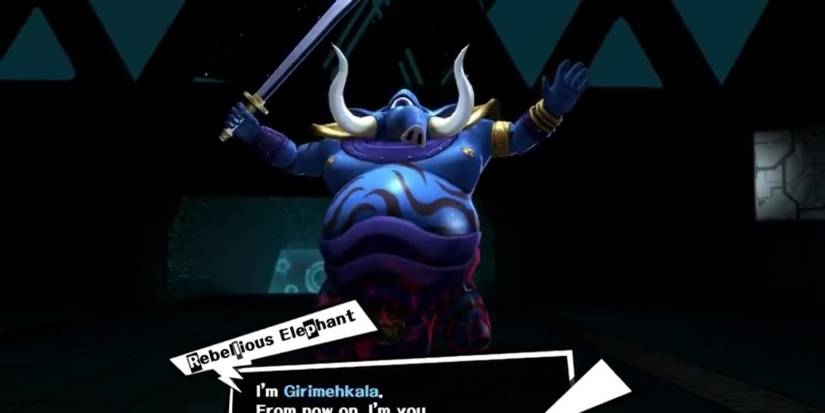Girimehkala Persona 5 Royal dialog