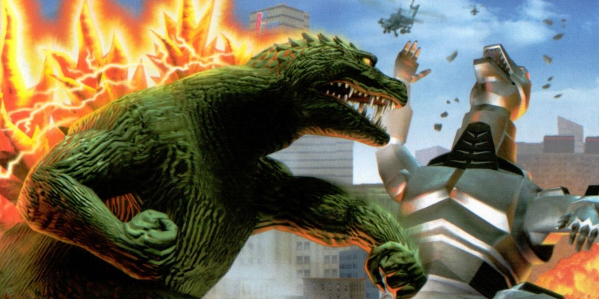 Godzilla destroy all monsters melee