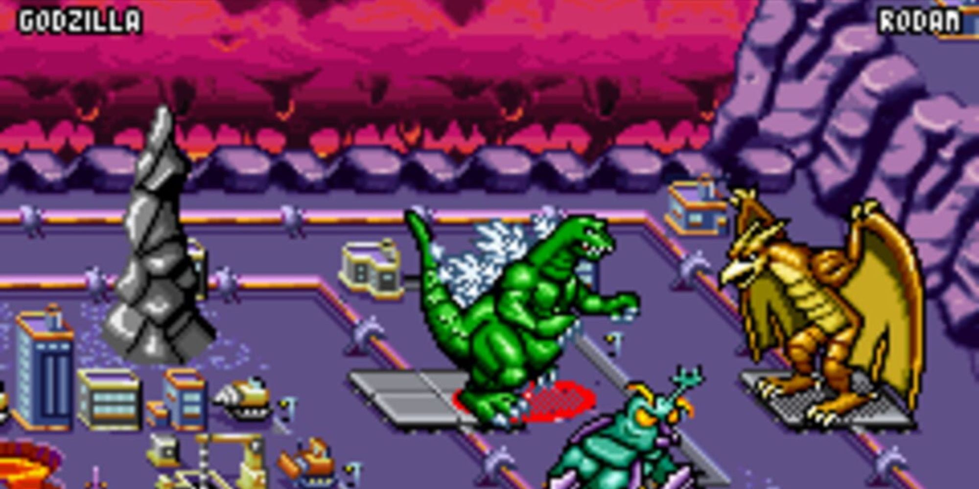 Godzilla domination Game boy advance