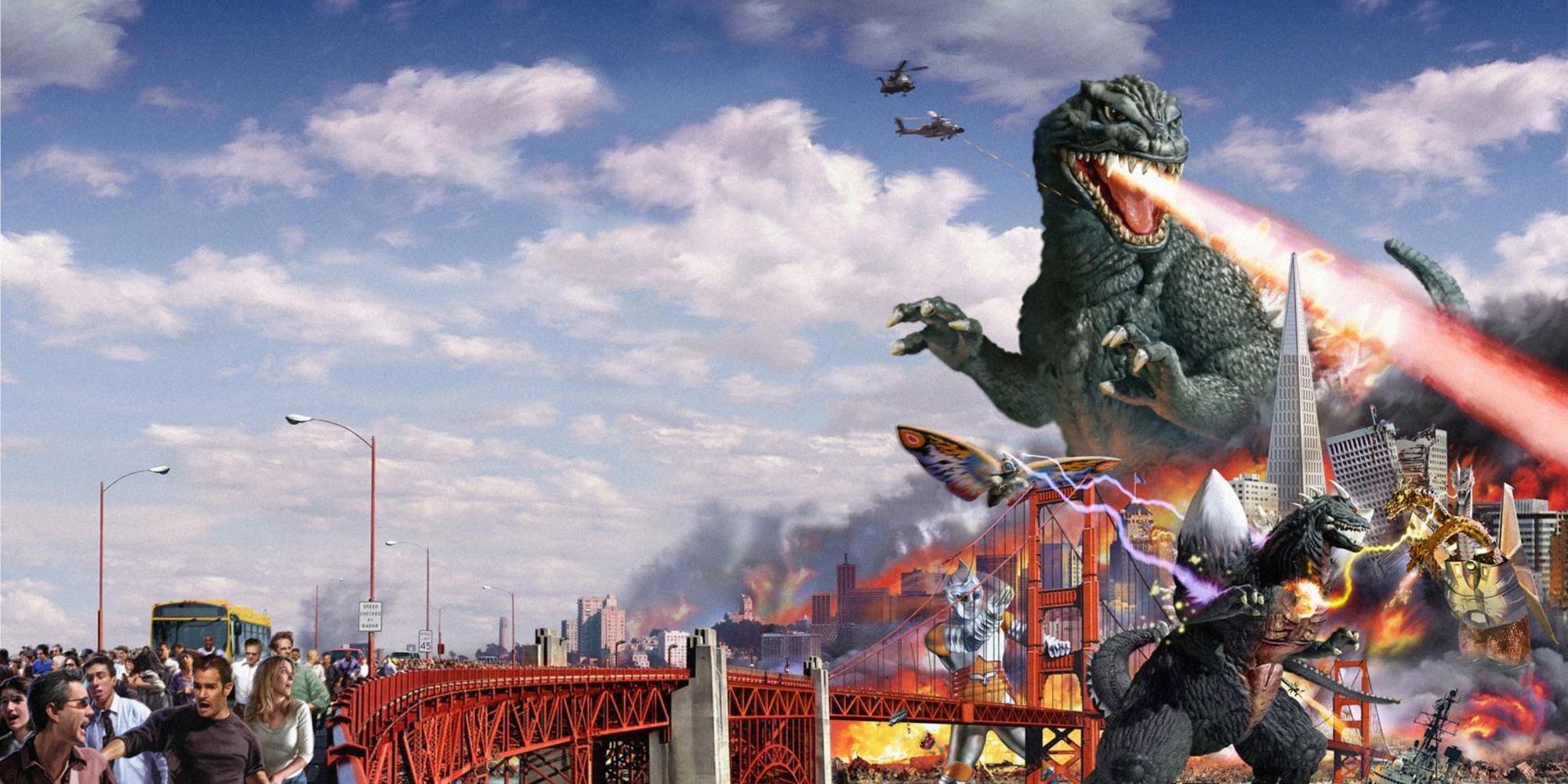 Godzilla save the earth