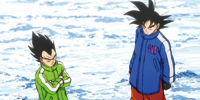 Goku and Vegeta in Dragon Ball Suoer: Broly