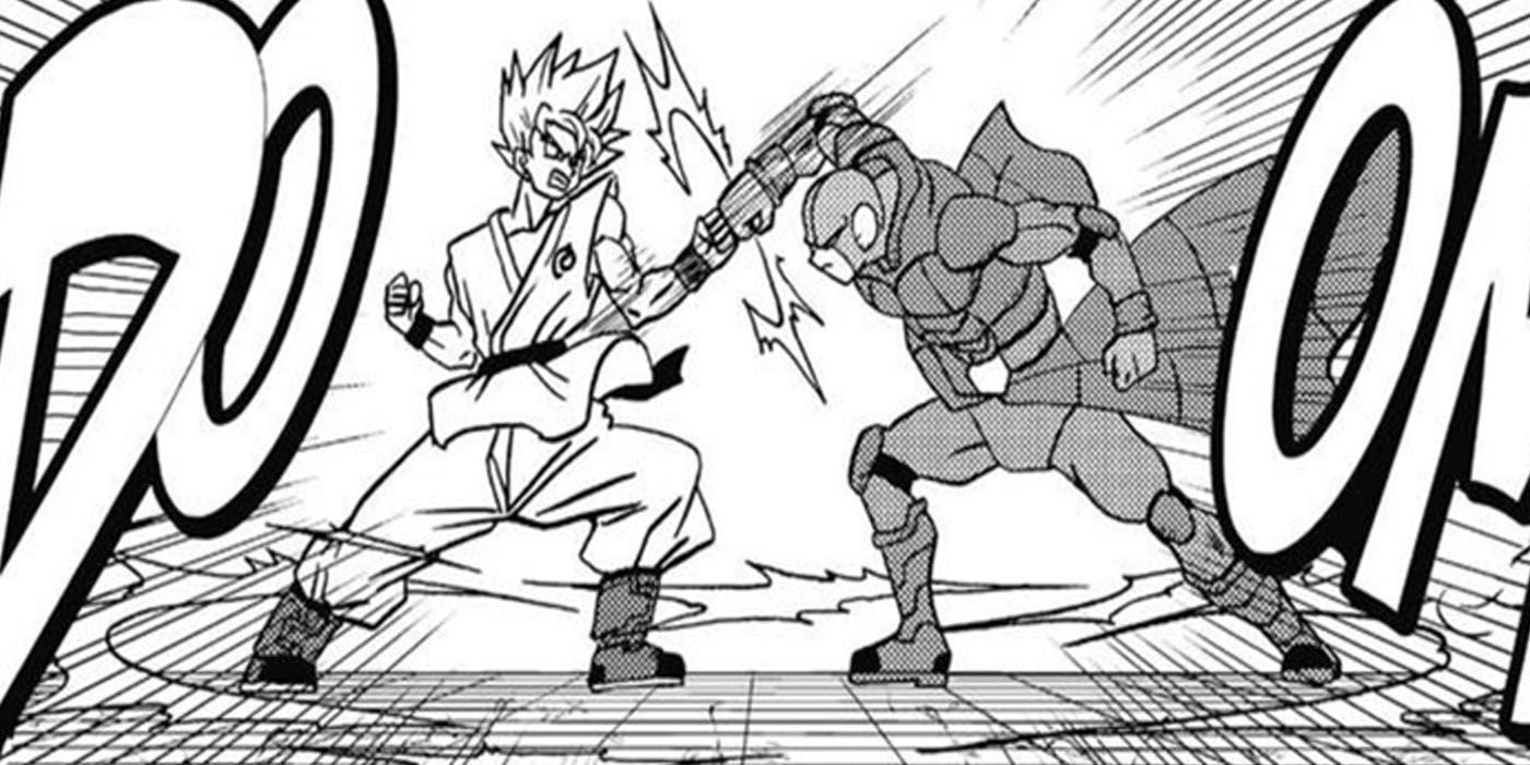 Goku vs Hit Dragon Ball Super Manga