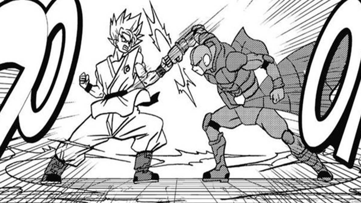 Goku vs Hit Dragon Ball Super Manga