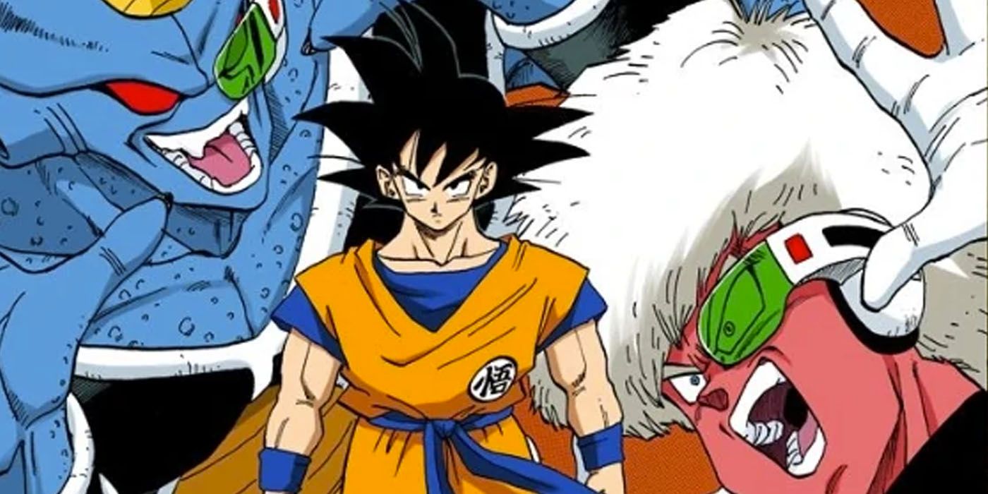 Goku vs Jeice and Burter