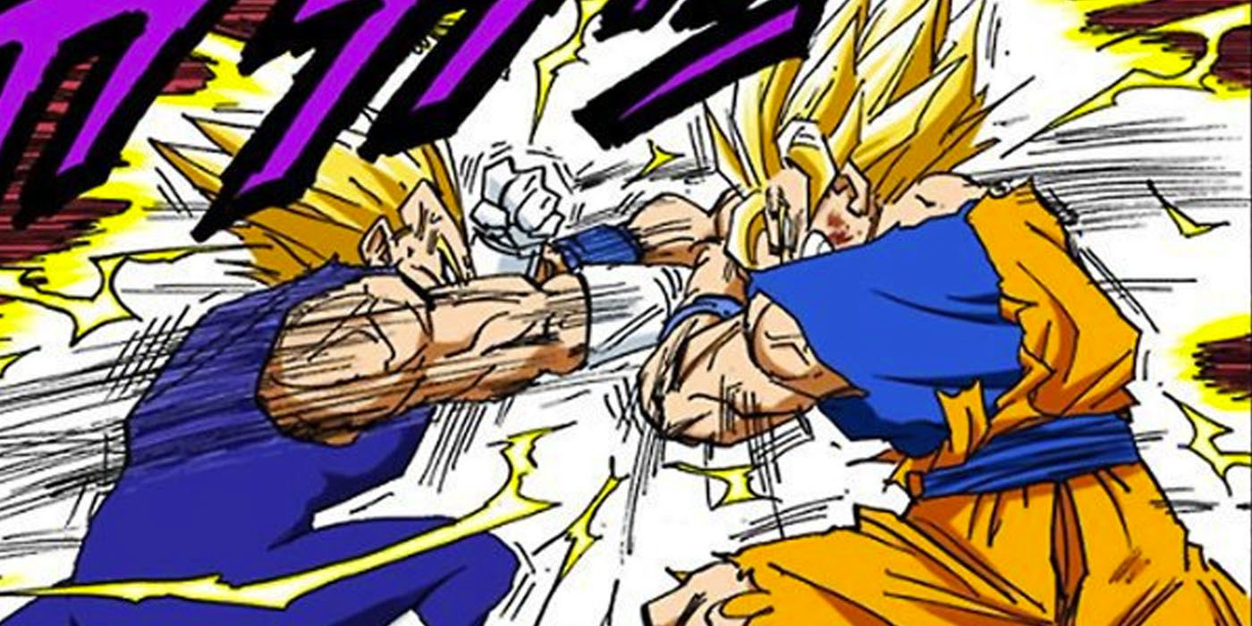 Goku vs Majin Vegeta