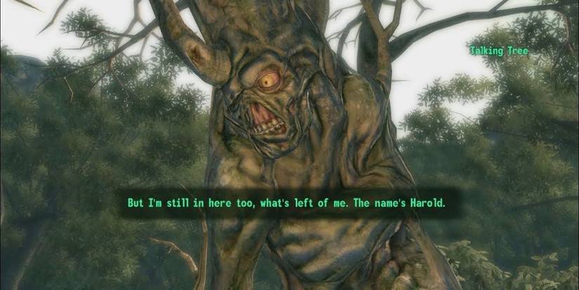 Harold talking tree fallout 3