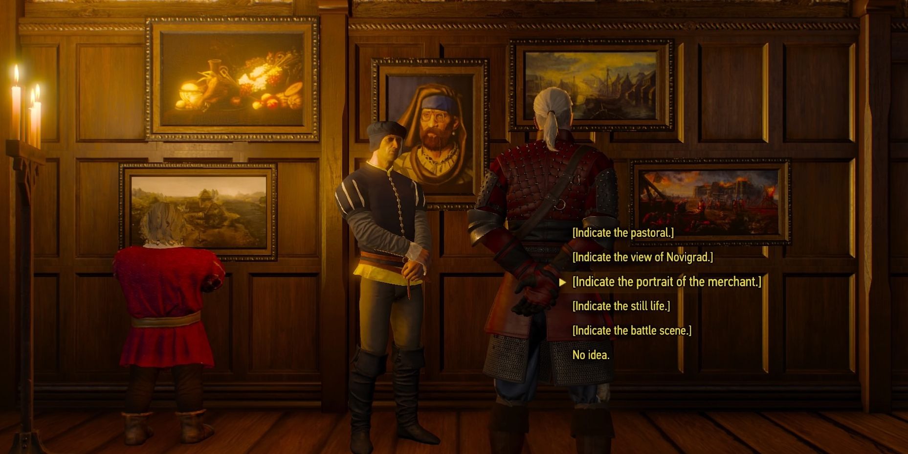 The Witcher 3 Dialogue Option In Open Sesame