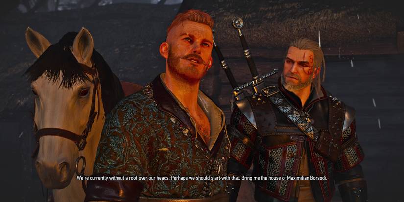 Olgierd talks to Geralt in The Witcher 3