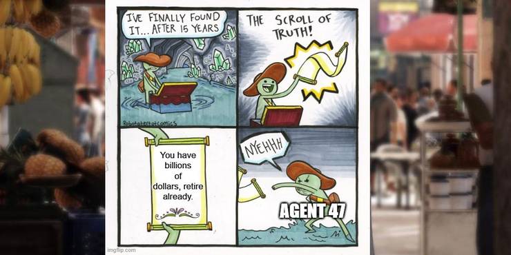 10 Hitman 3 Memes That Are Too Hilarious For Words Game Rant 10 Hitman 3 Memes That Are Too Hilarious For Words Game Rant