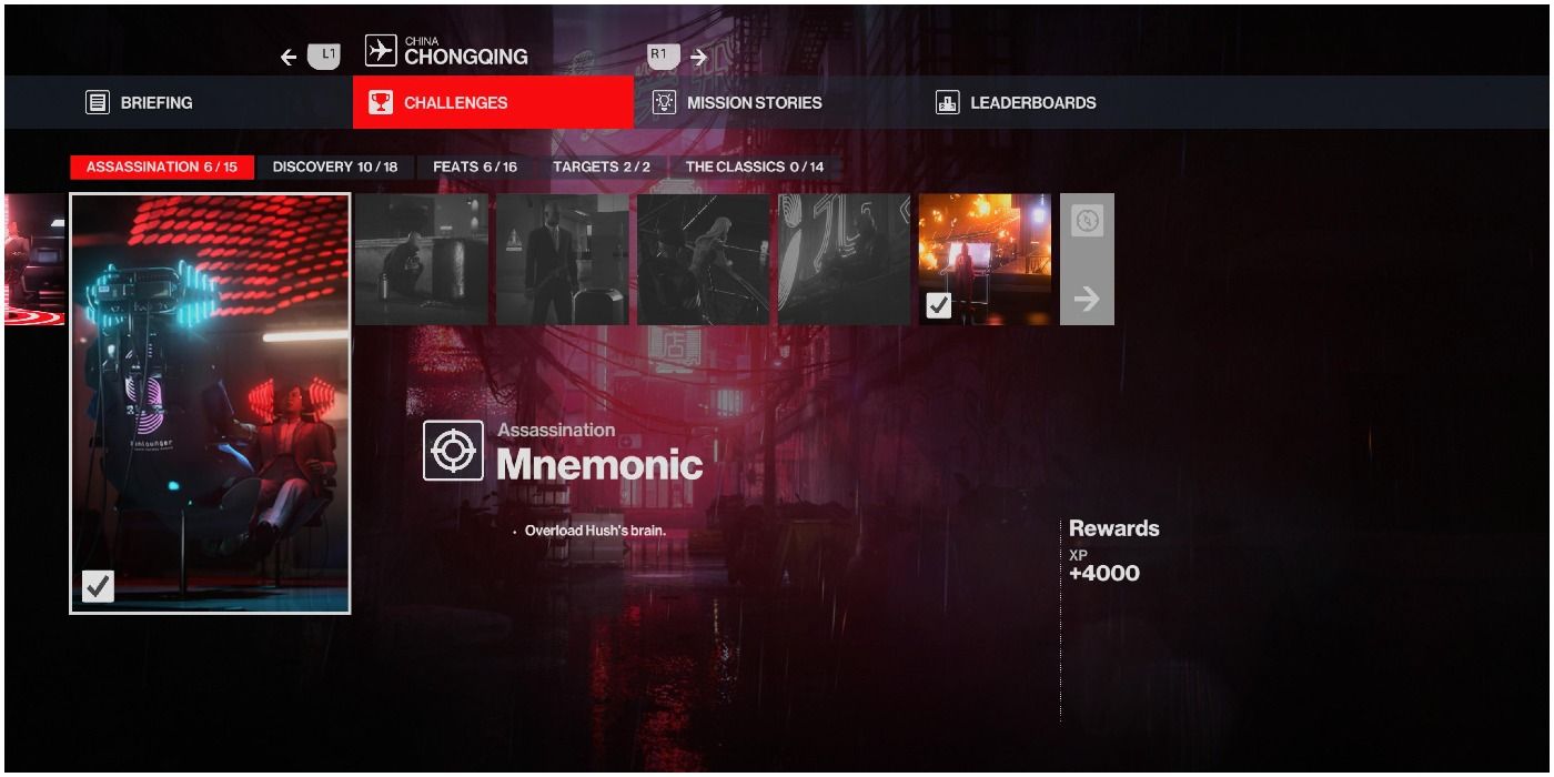 Hitman 3's Mnemonic challenge in Chongqing