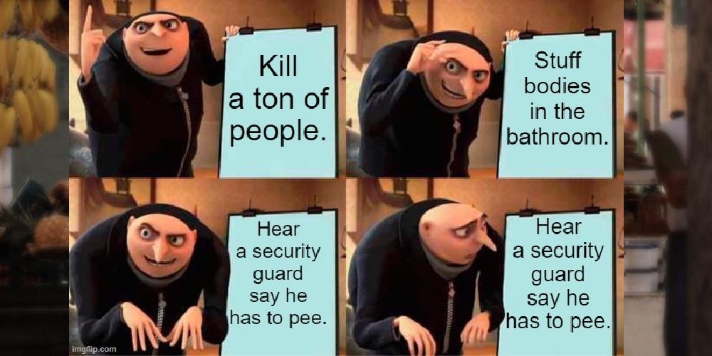 Hitman 3 Stuffing Bodies In The Bathroom Meme