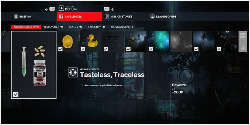 The Tasteless, Traceless challenge in Hitman 3's Berlin Level