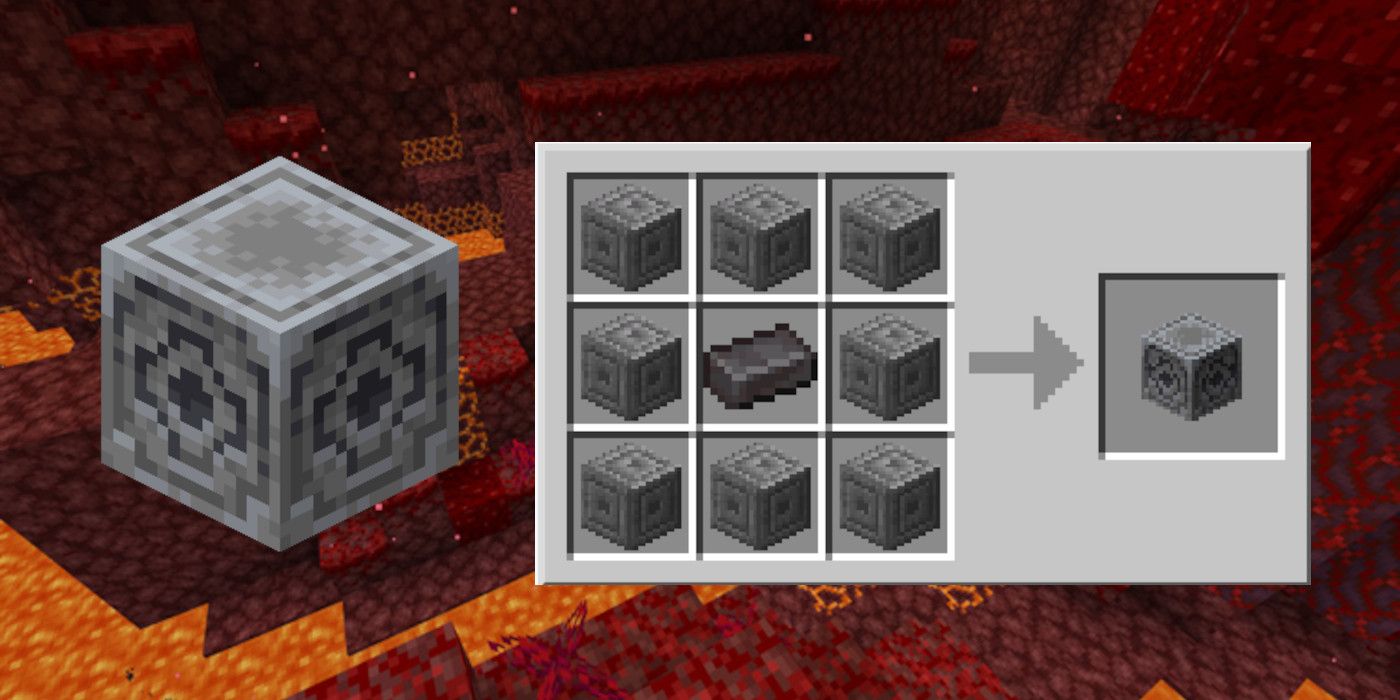 Minecraft making Lodestones for Nether compass