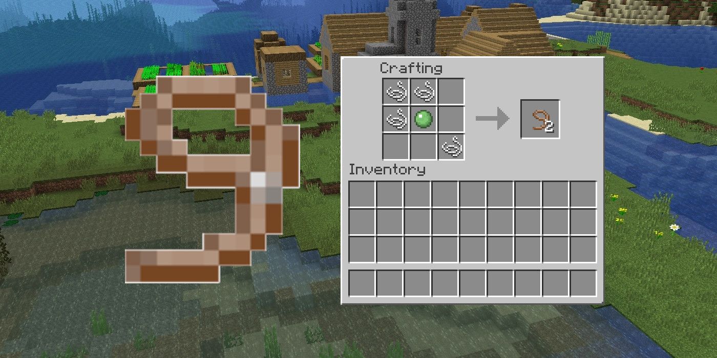 Making leads in minecraft