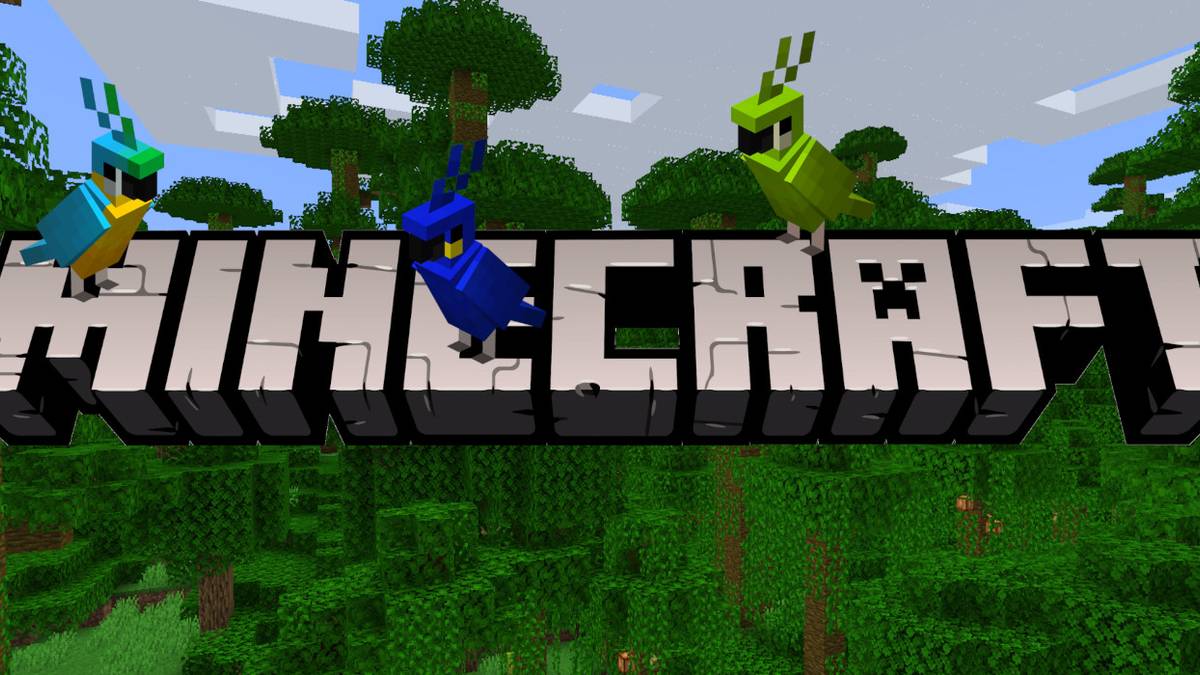 Taming Parrots in Minecraft