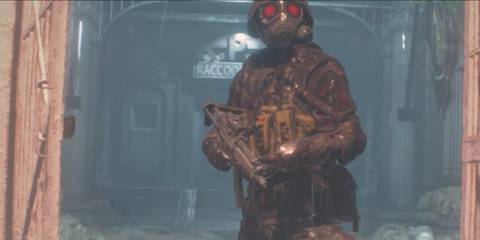 Hunk escaping Raccoon City - Resident Evil Hunk Facts