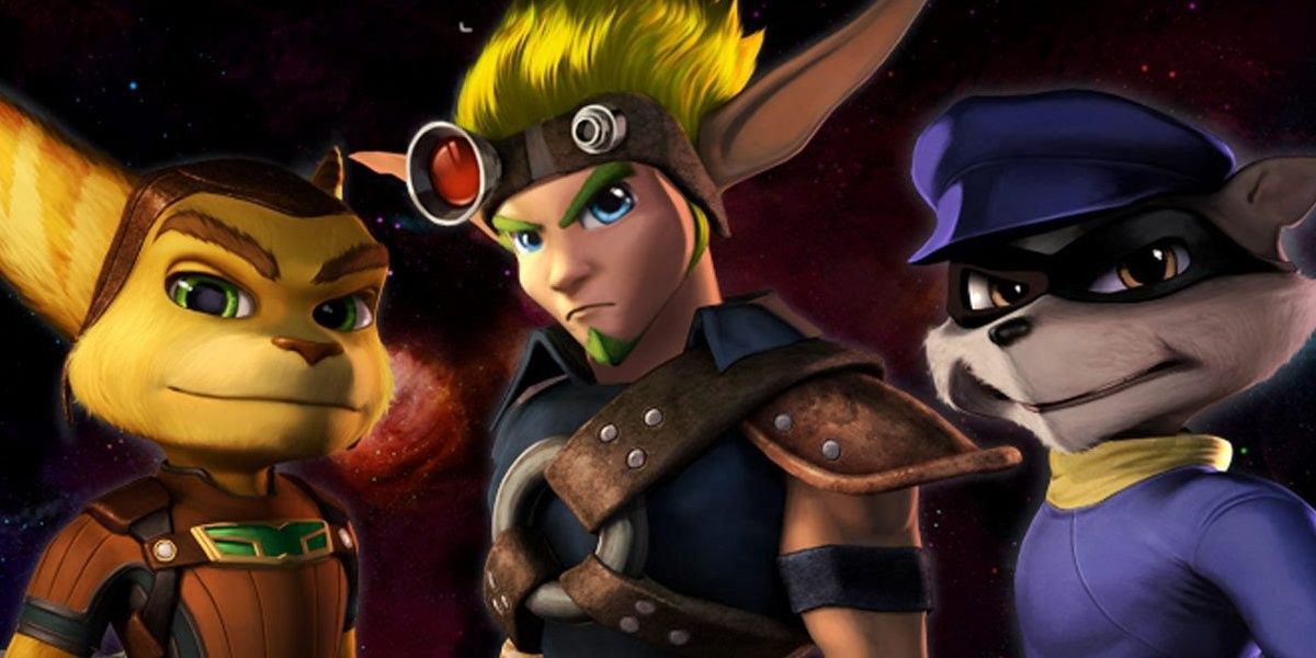 Jak, Sly, and Ratchet in PlayStation Move Heroes