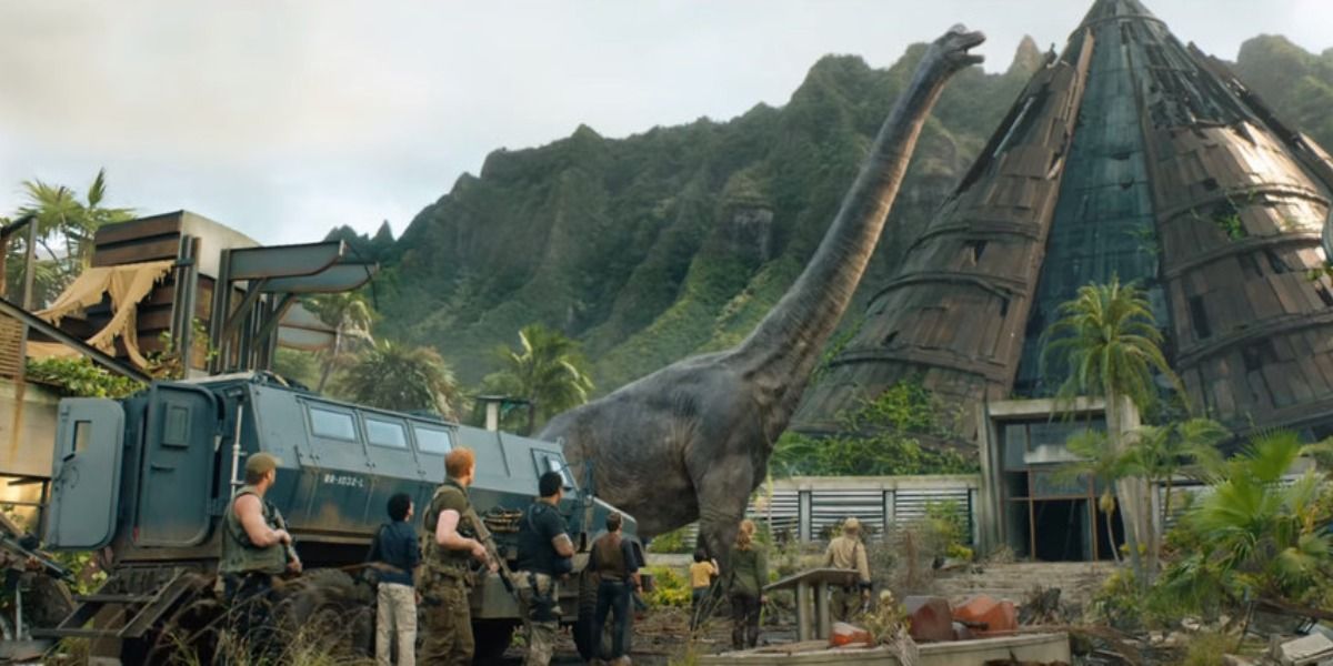 Screenshot of Jurassic Park Brachiosaurus