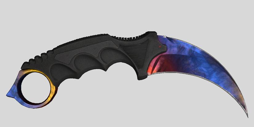 Karambit With Marble Fade Skin