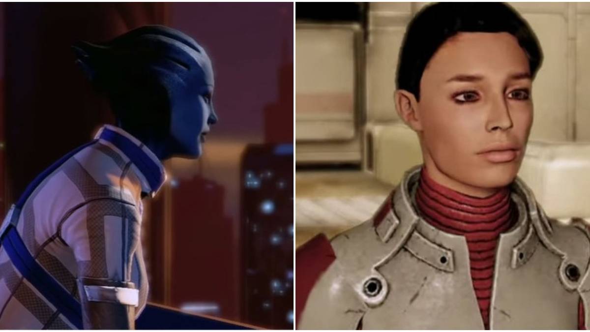 Mass Effect Liara and Ashley