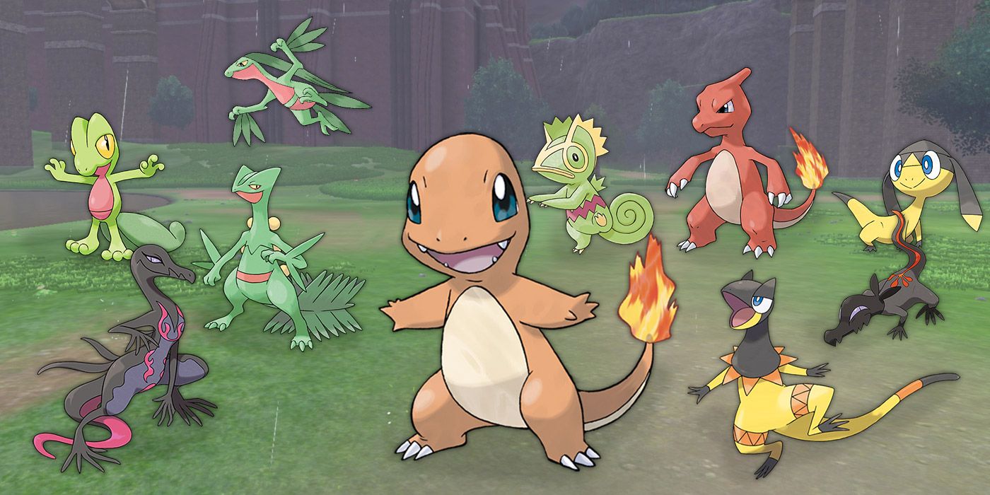 Lizard-Inspired Pokemon Have All the Scales and Skills