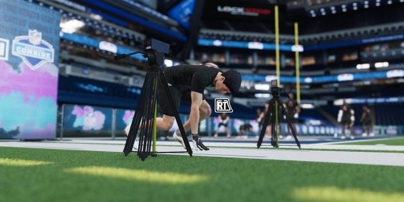 Madden NFL 21 Bracing To Run In The Combine