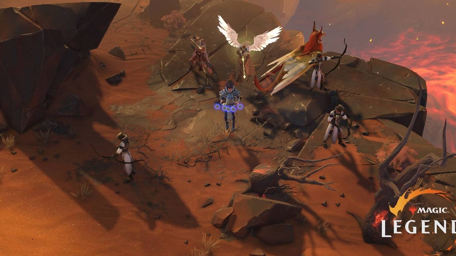 magic legends mind mage desert