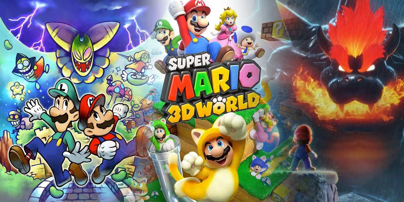Mario Luigi Superstar Saga 3D World Bowsers Fury