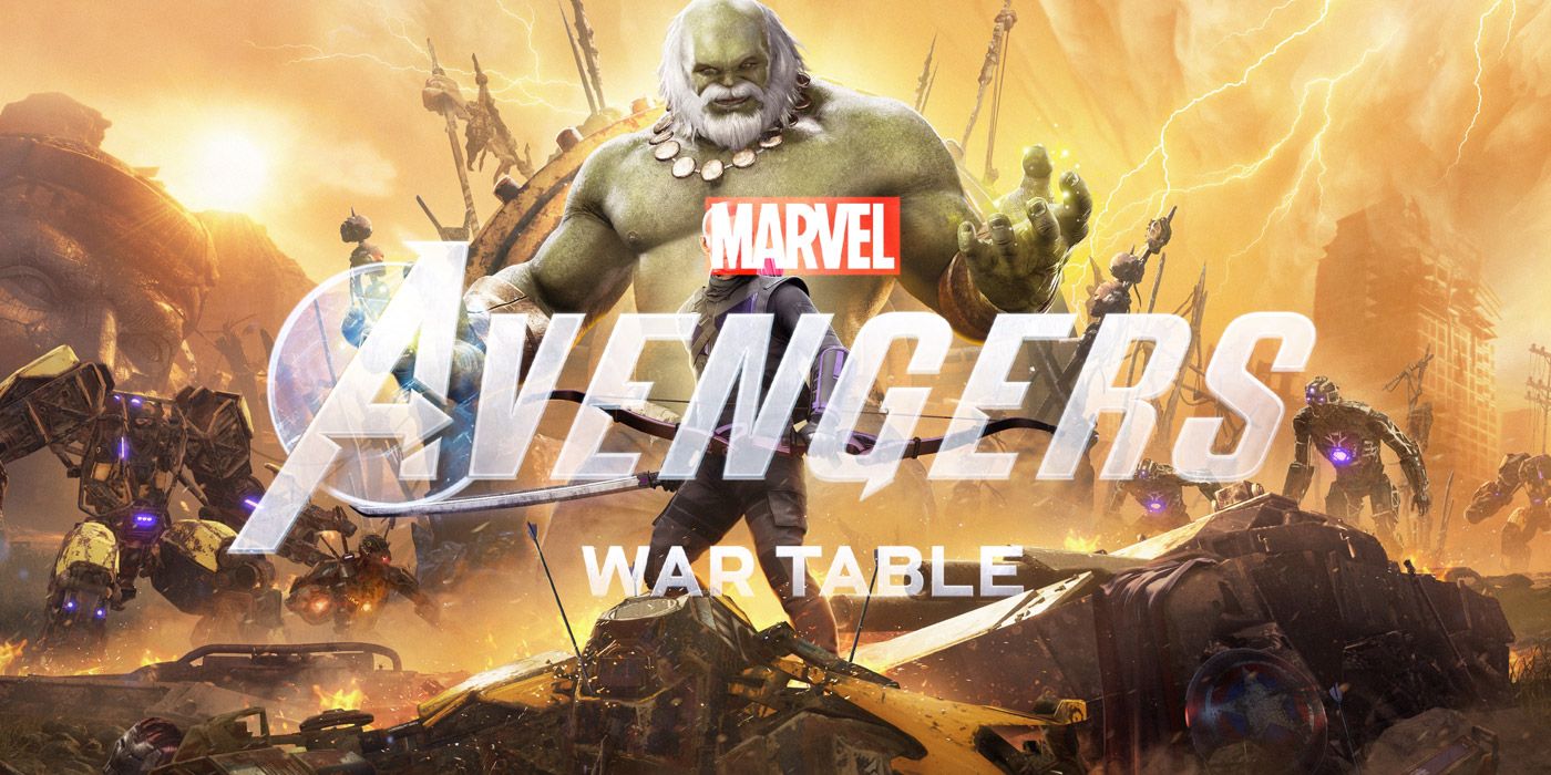 Marvels Avengers War Table February